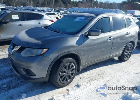 2015 Nissan Rogue S z USA, uszkodzony, nr VIN KNMAT2MV1FP547453